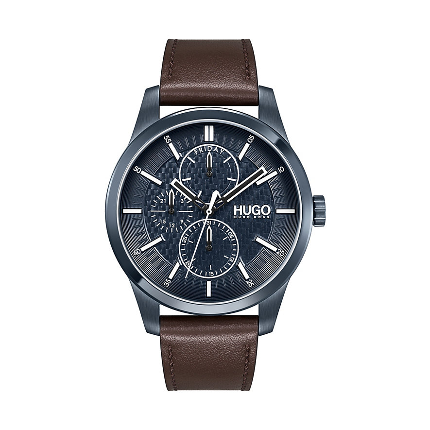 

HUGO Herrenuhr 1530154 Edelstahl