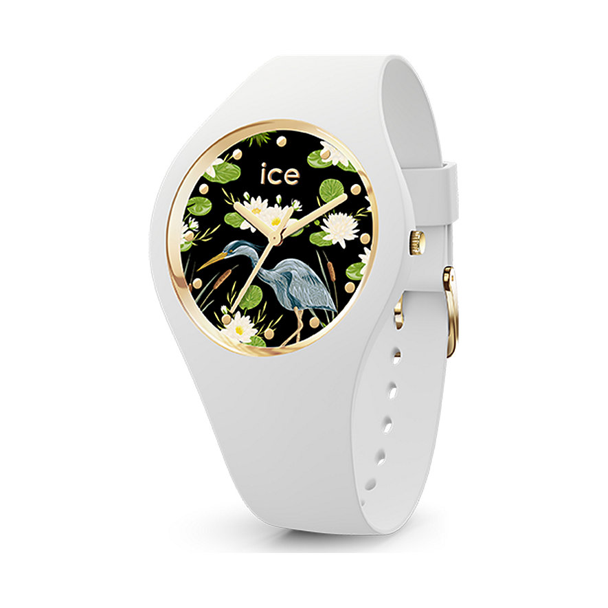 Ice-Watch Damenuhr Ice Flower Waterlily 16666 Ice-Watch Damenuhr Ice Flower Waterlily 16666