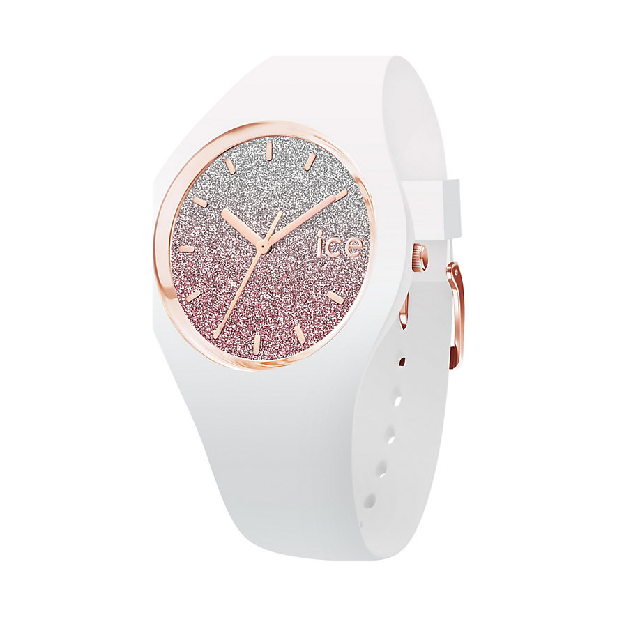 Ice-Watch Damenuhr ICE lo White Pink 013431 Ice-Watch Damenuhr ICE lo White Pink 013431