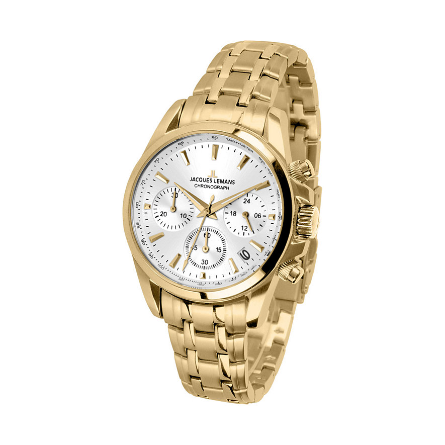 

Jacques Lemans Chronograph Sport 1-1863ZG Edelstahl