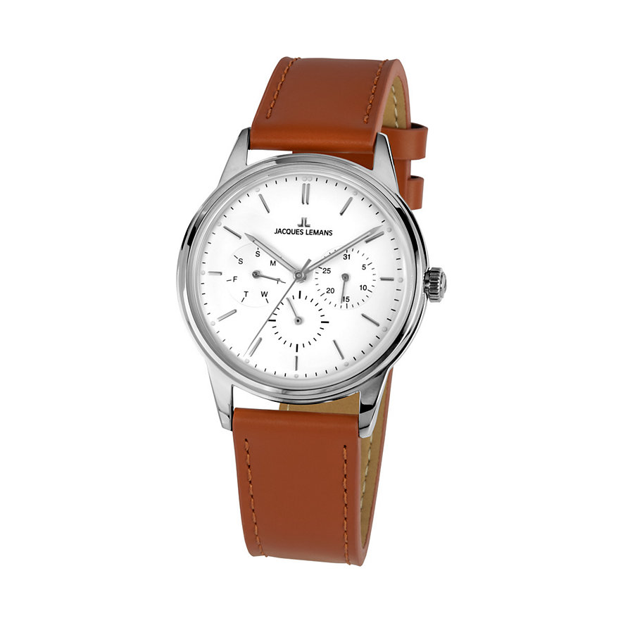 Jacques Lemans Horloge Retro Classic 1-2061B altijd gescherp geprijsd bij  VALMANO.nl