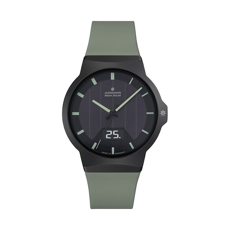 Junghans Herrenuhr Funk And Solar Force Mega Solar 18100200 Bei Christde