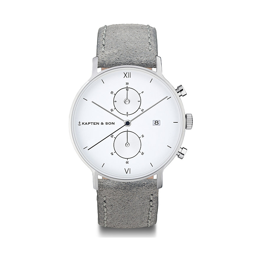 Kapten & Son Chronograph Chrono Small CG03A0202G03A Kapten & Son Chronograph Chrono Small CG03A0202G03A