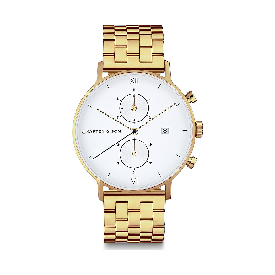 Kapten & Son Chronograph Chrono Small CG09A0840G03A Kapten & Son Chronograph Chrono Small CG09A0840G03A
