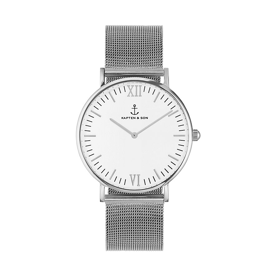 

Kapten & Son Herrenuhr CA03A0726D11A Edelstahl