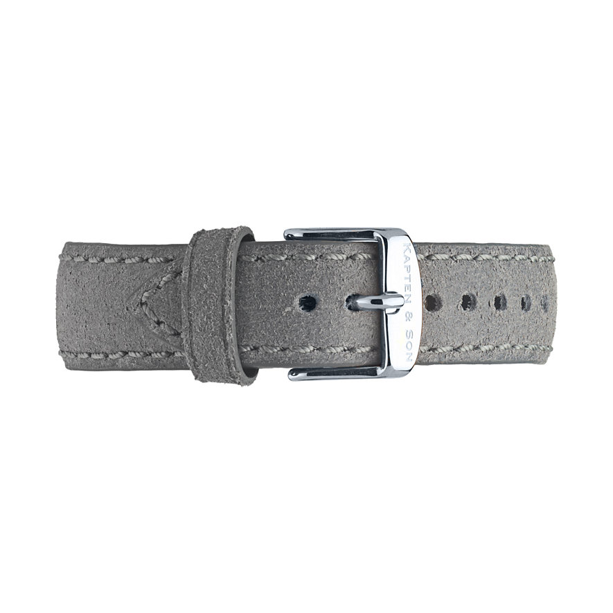 Kapten & Son Lederband Campina/Campus Grey Vintage BC03A0302F11A Kapten & Son Lederband Campina/Campus Grey Vintage BC03A0302F11A