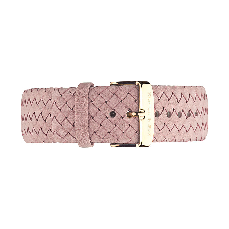 Kapten & Son Lederband Rose Woven Campina 18 mm BK00A0931D12A Kapten & Son Lederband Rose Woven Campina 18 mm BK00A0931D12A