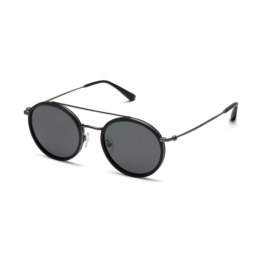 Kapten & Son Sonnenbrille Bali Matt Black Silver Black DL01V0700A12B Kapten & Son Sonnenbrille Bali Matt Black Silver Black DL01V0700A12B