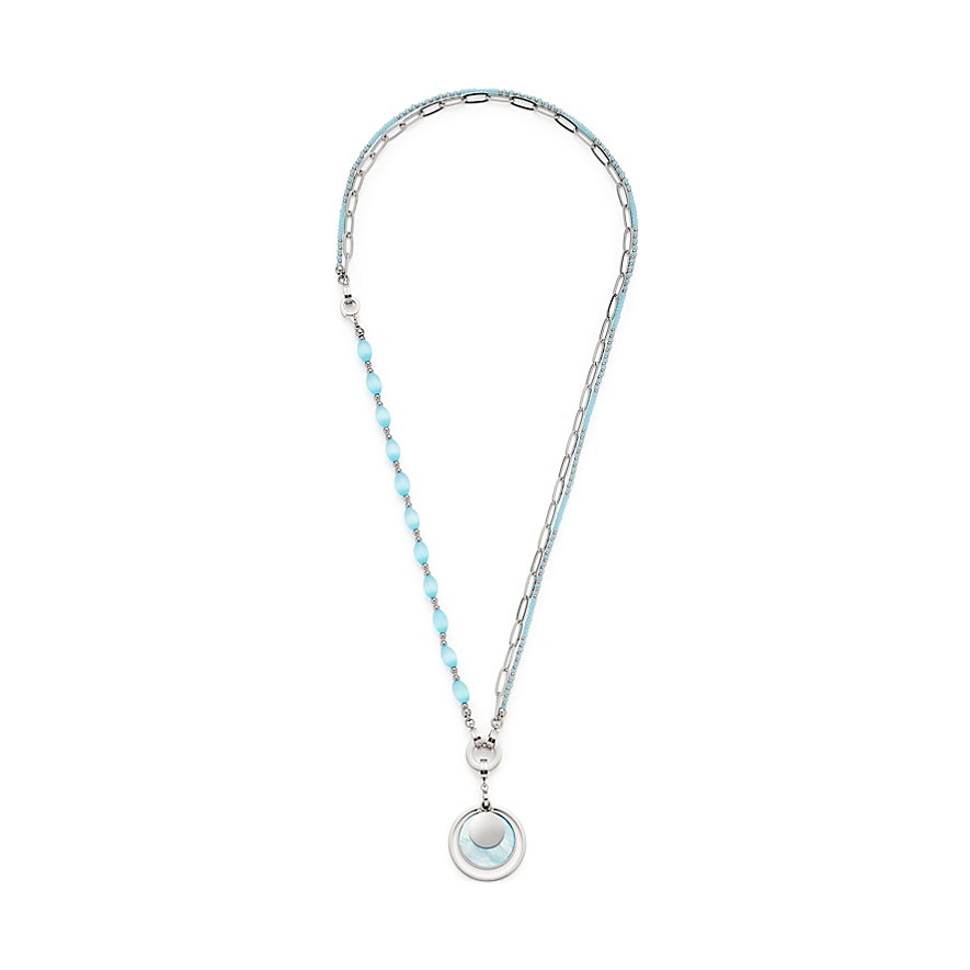 

Leonardo Kette 021370 Edelstahl, Glas