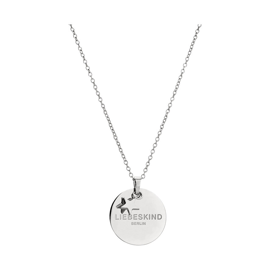Liebeskind Berlin Kette Logo Tag LJ-0131-N-85 Liebeskind Berlin Kette Logo Tag LJ-0131-N-85