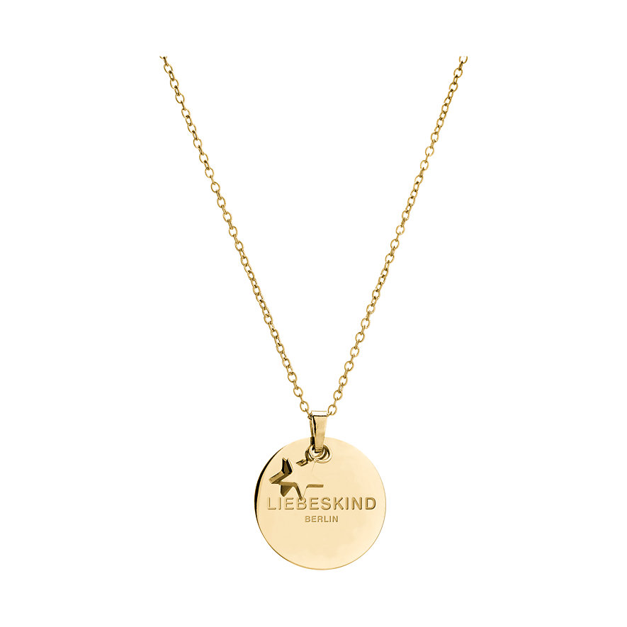 Liebeskind Berlin Kette Logo Tag LJ-0132-N-85 Liebeskind Berlin Kette Logo Tag LJ-0132-N-85