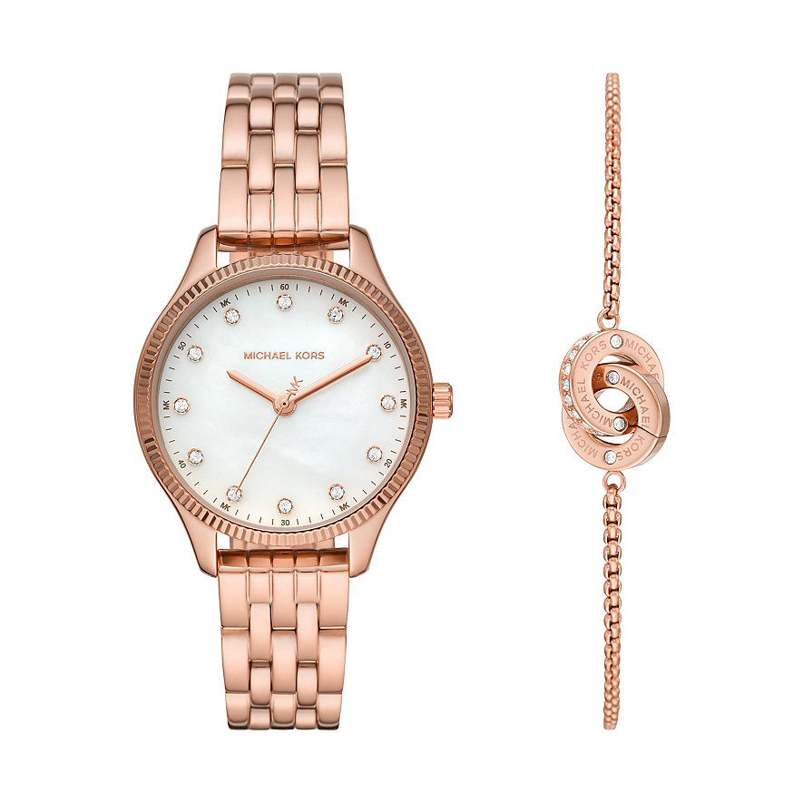 Michael Kors Horloge-set MK1025 altijd gescherp geprijsd bij VALMANO.nl