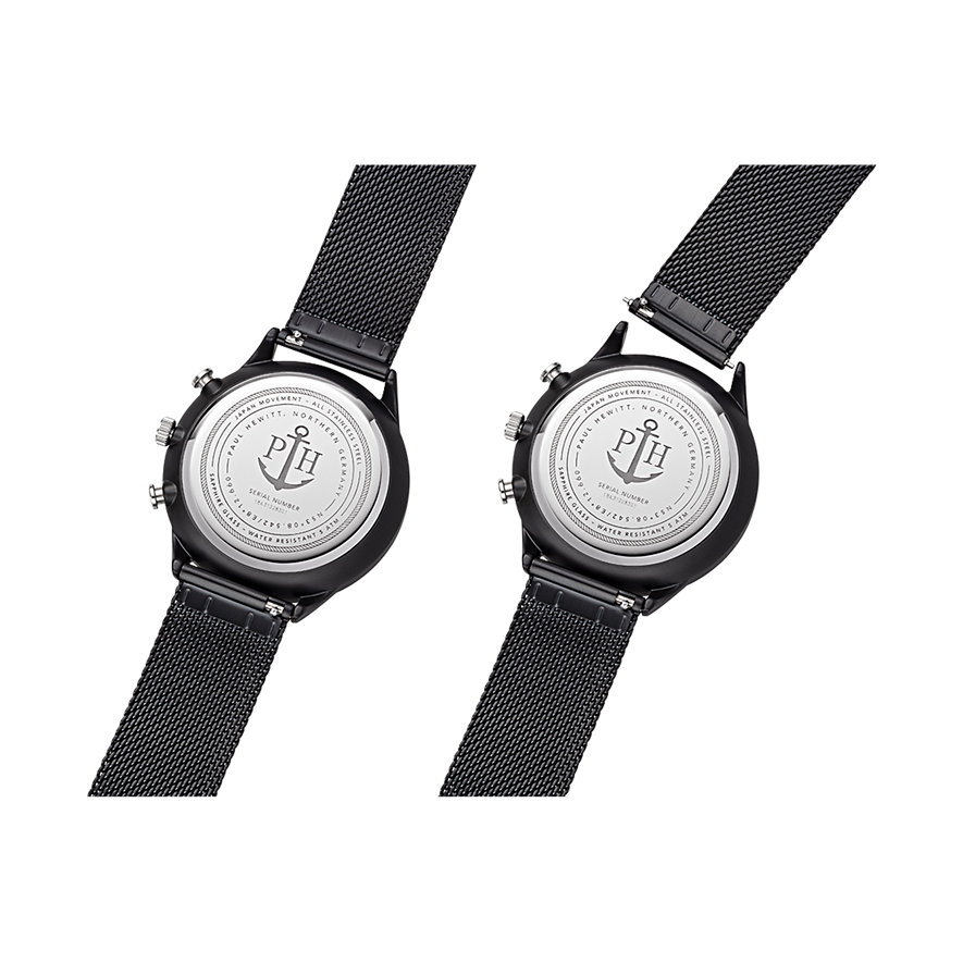 Paul Hewitt Chronographe Chrono Line PH-C-B-BSS-5M au meilleur prix sur  VALMANO.be