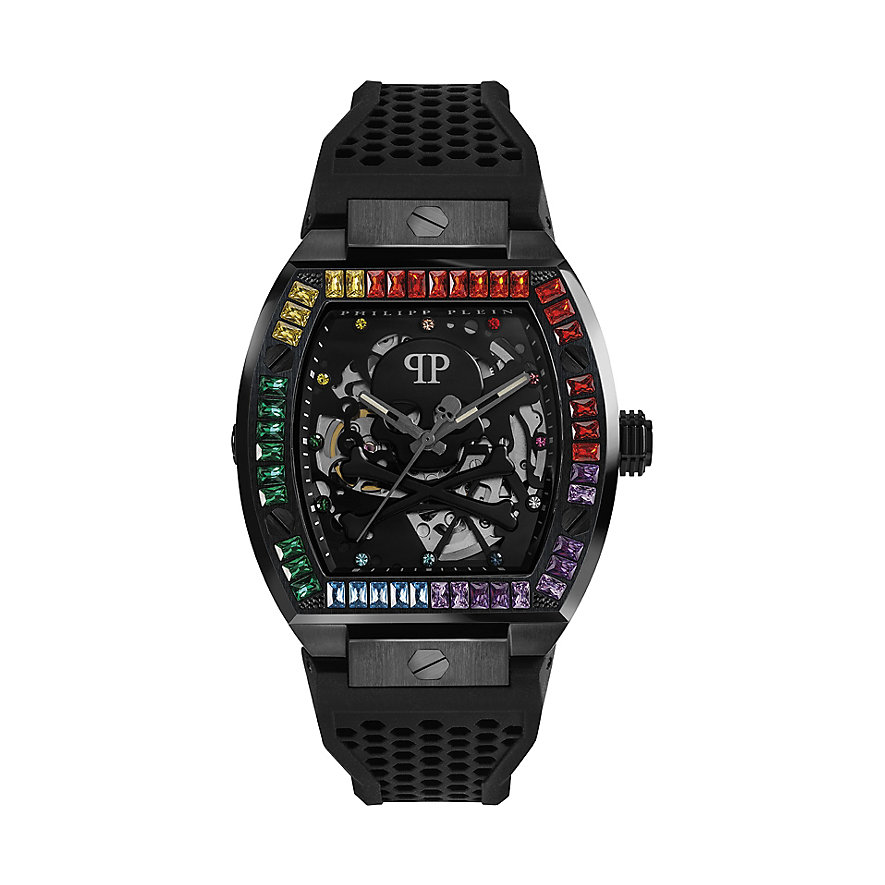 

Philipp Plein Herrenuhr The Skeleton PWBAA0621 Edelstahl