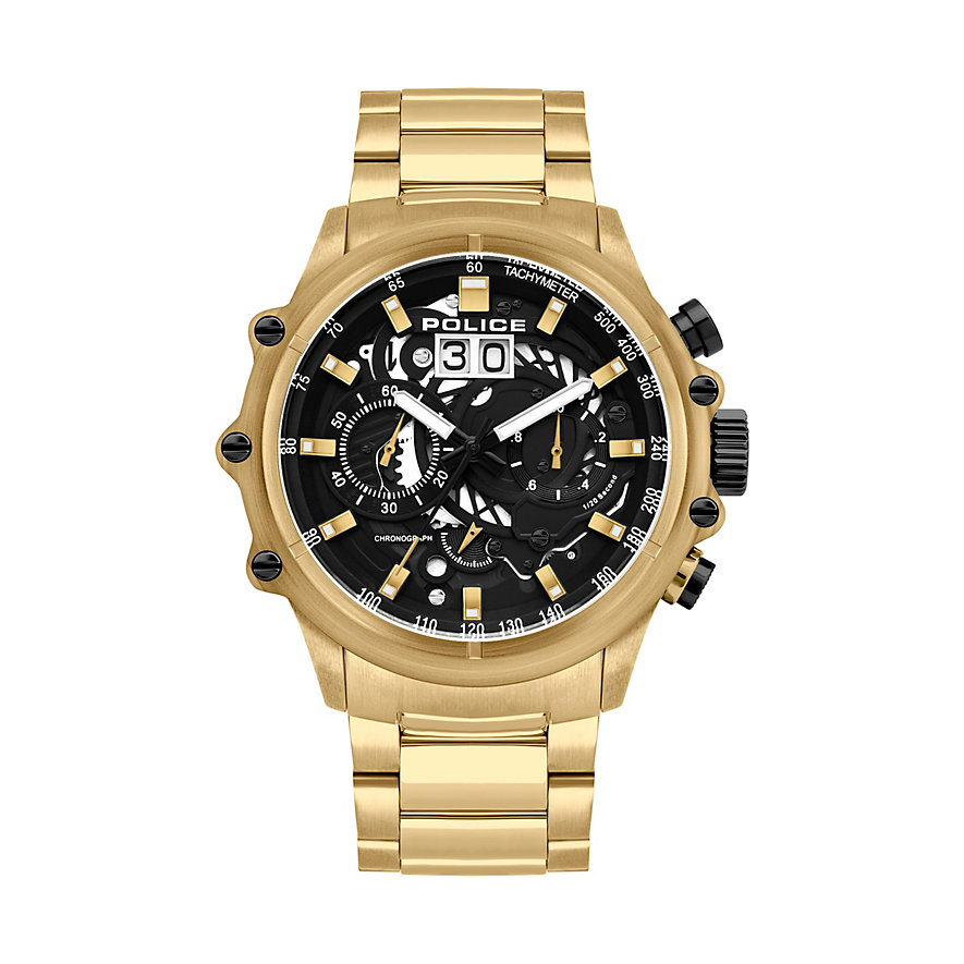 

Police Chronograph PL16018JSG.02M Metall