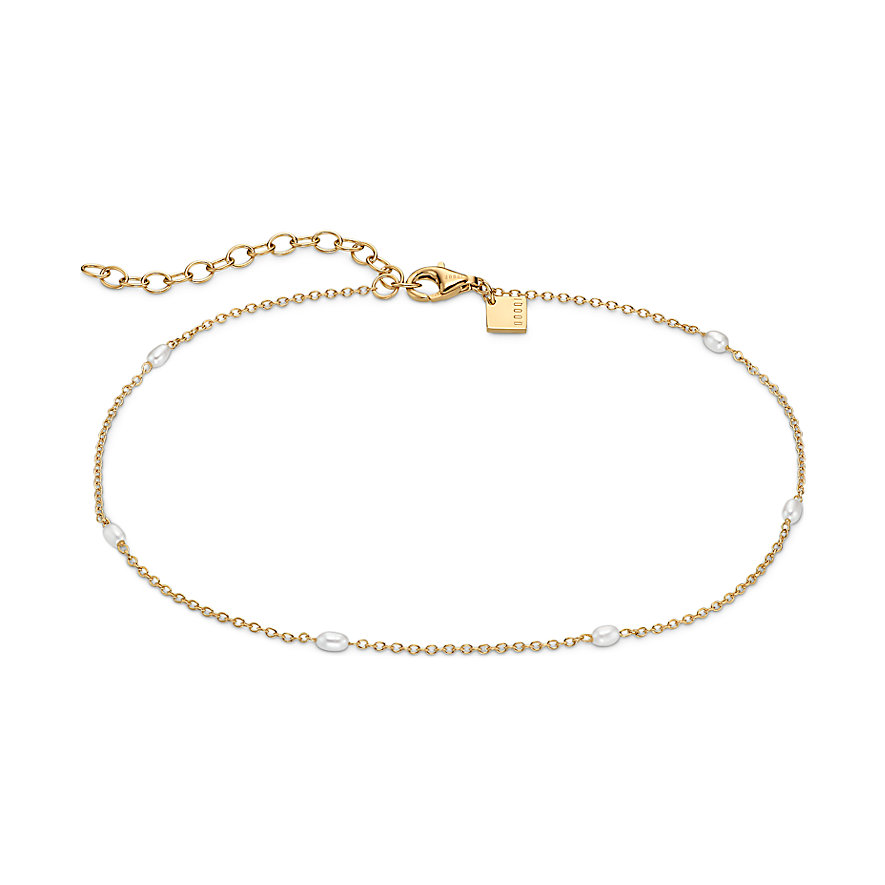 QOOQI Fußkette 87991075 925er Silber