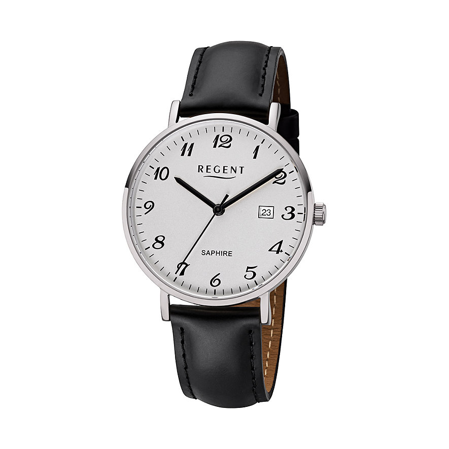 

Regent Herrenuhr 11110815 Edelstahl
