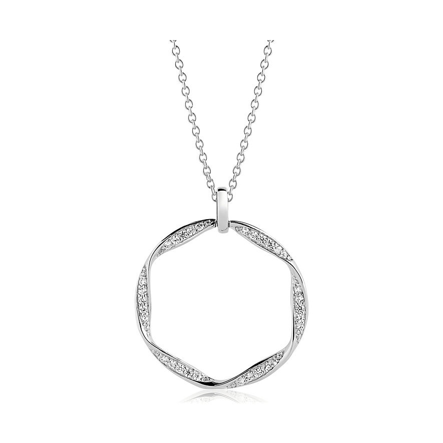 

Sif Jakobs Jewellery Chaînette SJ-P3010-CZ-45 925 Argent