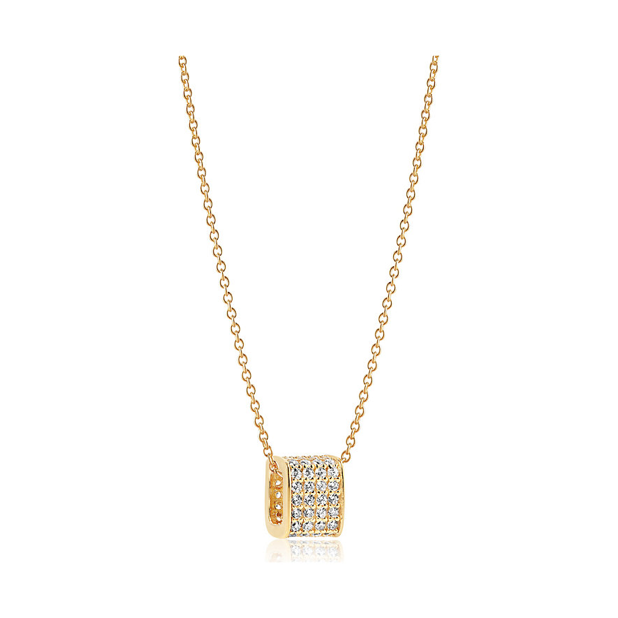 Sif Jakobs Jewellery Kette Matera SJ-P1034-CZ-YG-45 Sif Jakobs Jewellery Kette Matera SJ-P1034-CZ-YG-45