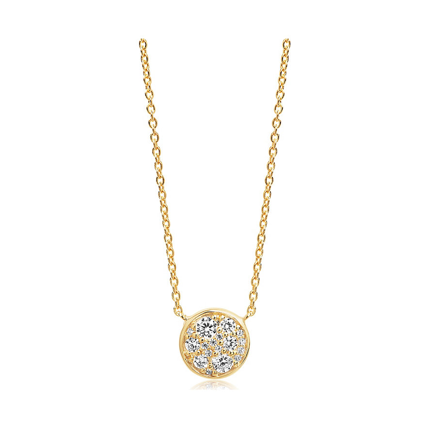Sif Jakobs Jewellery Kette Novara SJ-C1056-CZ-YG Sif Jakobs Jewellery Kette Novara SJ-C1056-CZ-YG