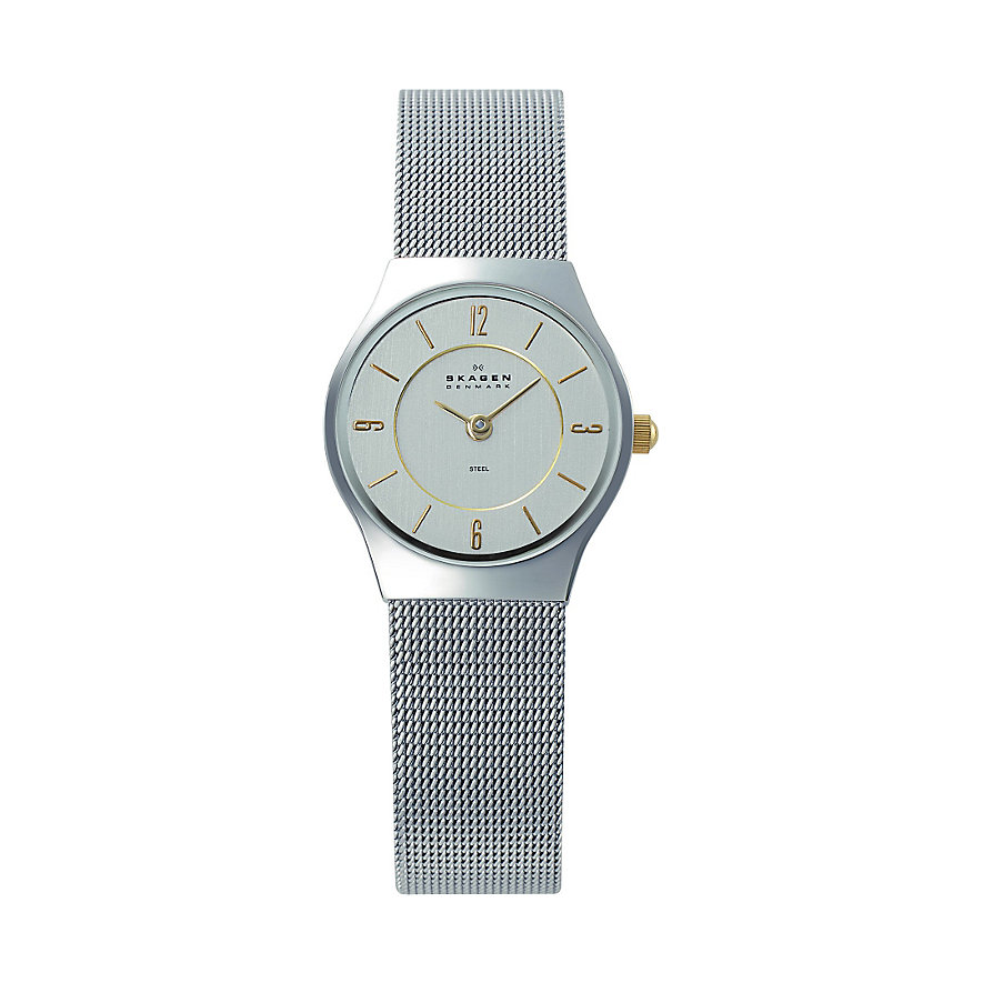 SKAGEN Damenuhr Slimline 233XSGSC SKAGEN Damenuhr Slimline 233XSGSC