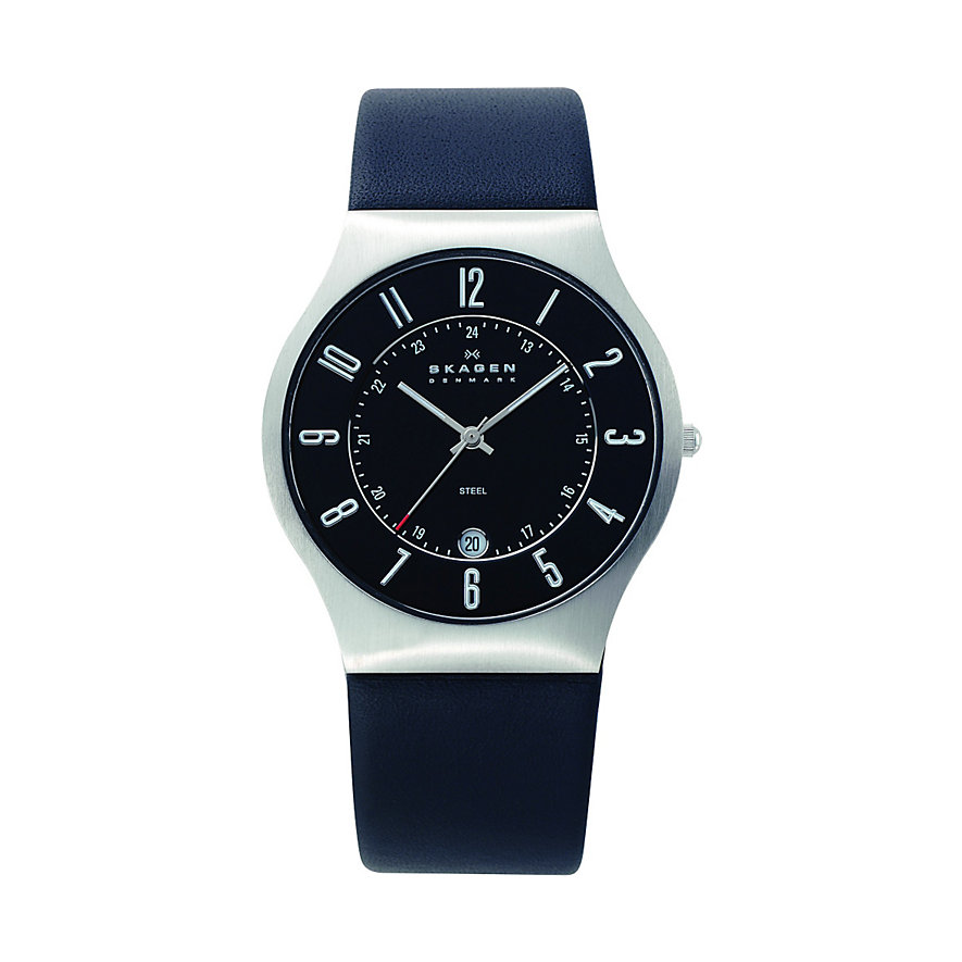 Skagen Herrenuhr Slimline 233XXLSLB Skagen Herrenuhr Slimline 233XXLSLB