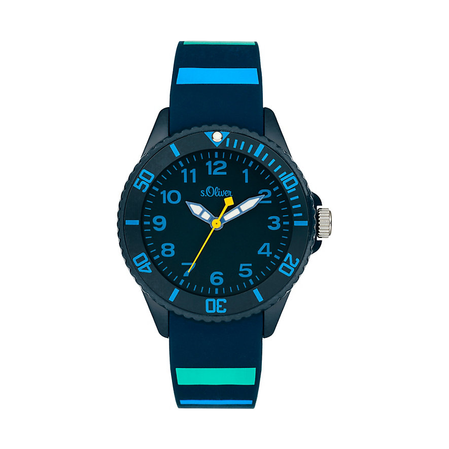 

s.Oliver Kinderuhr SO-4005-PQ Kunststoff