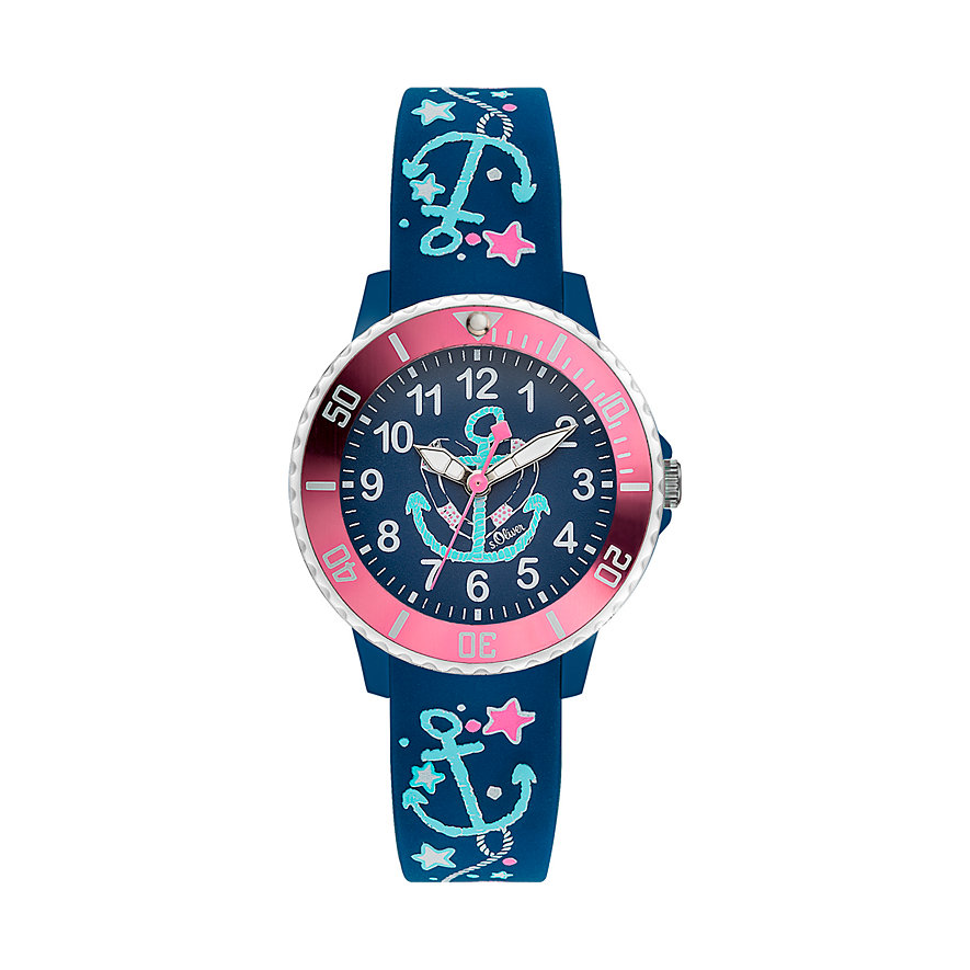 s.Oliver Kinderuhr SO-3497-PQ s.Oliver Kinderuhr SO-3497-PQ