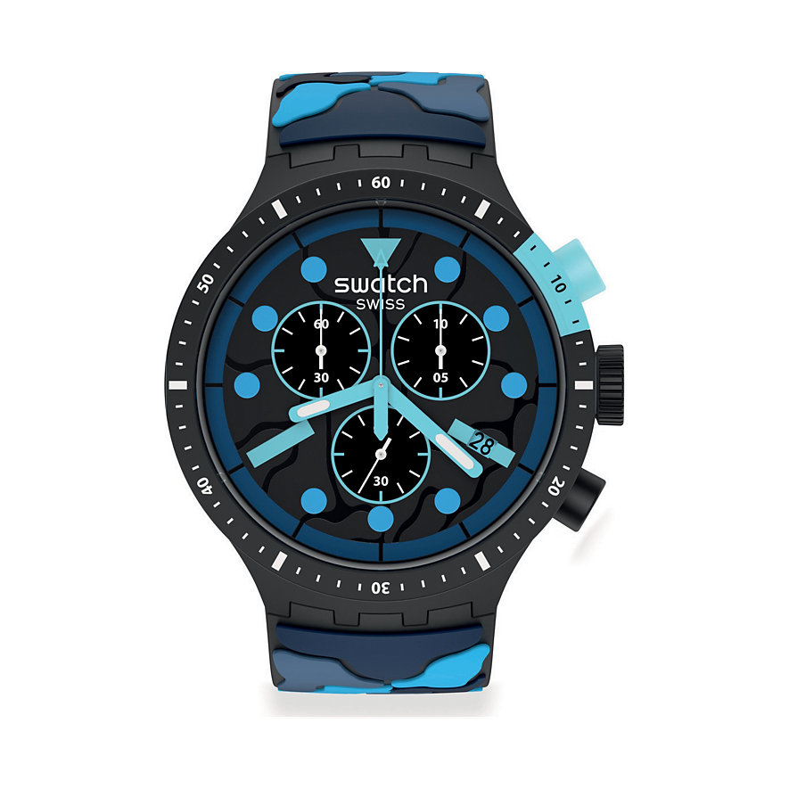 

Swatch Unisexuhr SB02B408 Kunststoff