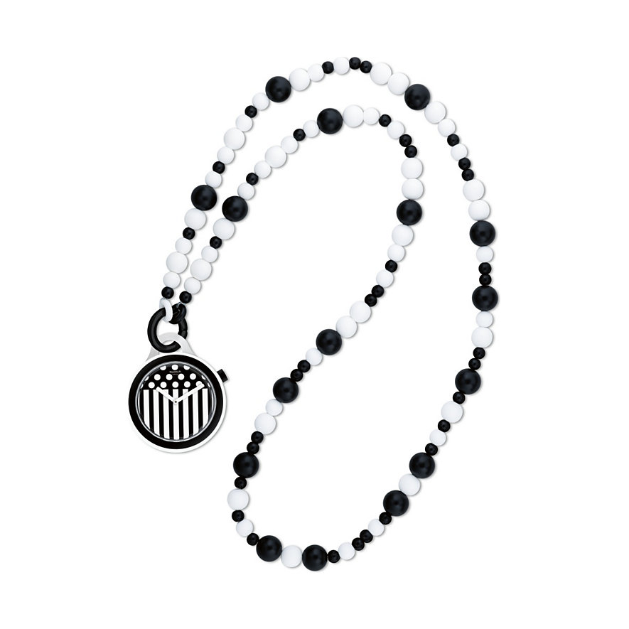 Swatch Kette mit Uhr Popdancing Beads PNW101N Swatch Kette mit Uhr Popdancing Beads PNW101N