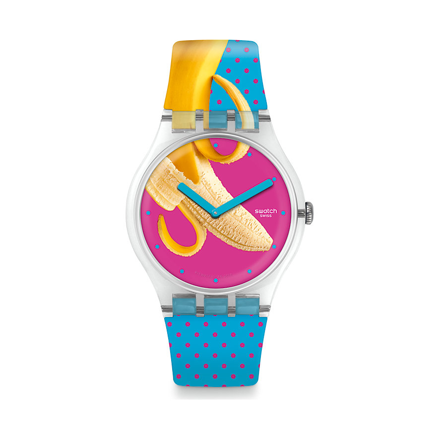 Swatch Unisexuhr Banana Slip SUOK140 Swatch Unisexuhr Banana Slip SUOK140