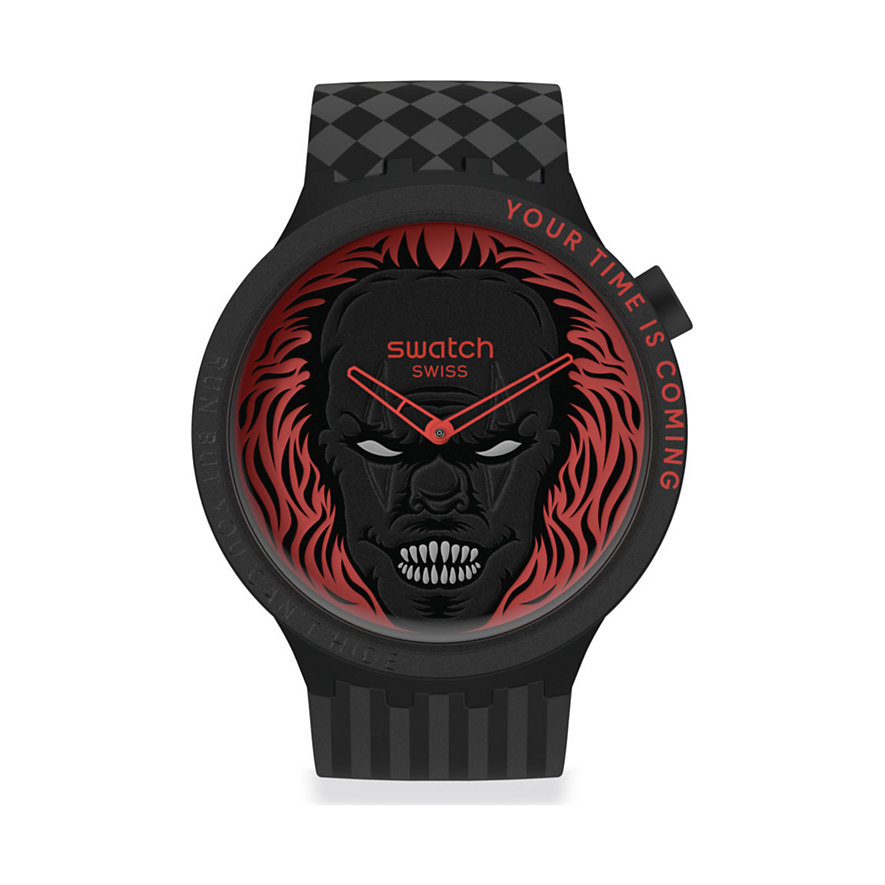 

Swatch Unisexuhr SB01B128 Kunststoff