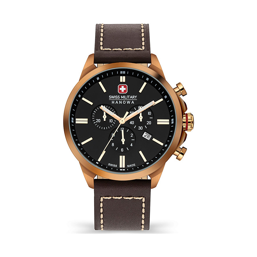 

Swiss Military Hanowa Chronograph 06-4332.02.007 Edelstahl