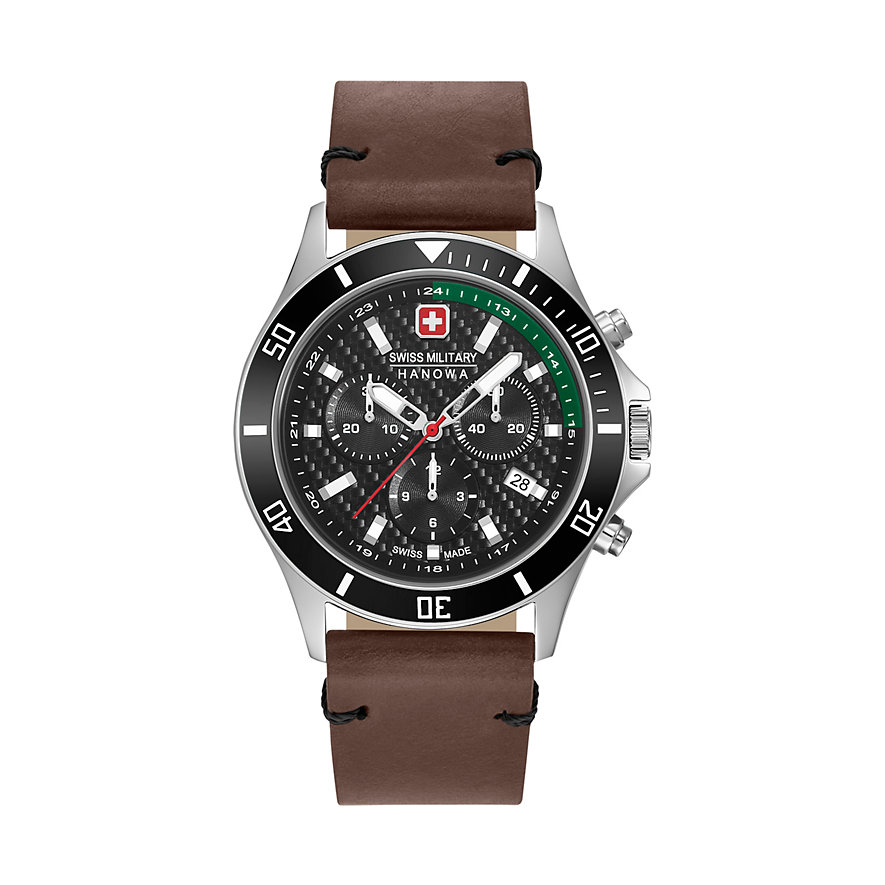 

Swiss Military Hanowa Chronograph 06-4337.04.007.06 Edelstahl