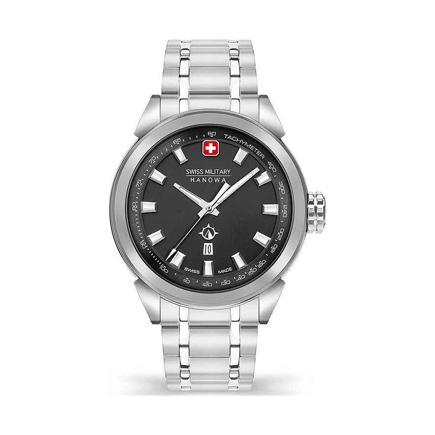 

Swiss Military Hanowa Herrenuhr SMWGH2100101 Edelstahl