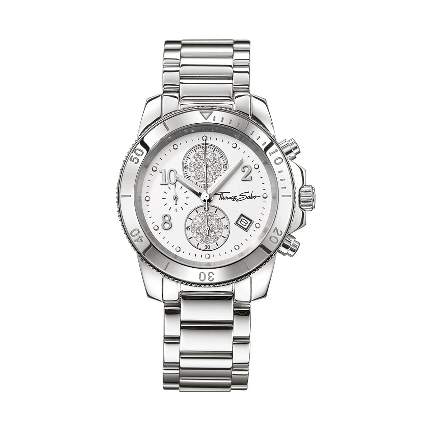 Thomas Sabo Damenchronograph WA0190-201-202 Thomas Sabo Damenchronograph WA0190-201-202