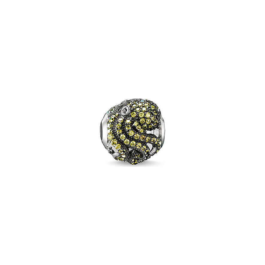 Thomas Sabo Karma Bead Green Octopus K0153-643-34 Thomas Sabo Karma Bead Green Octopus K0153-643-34