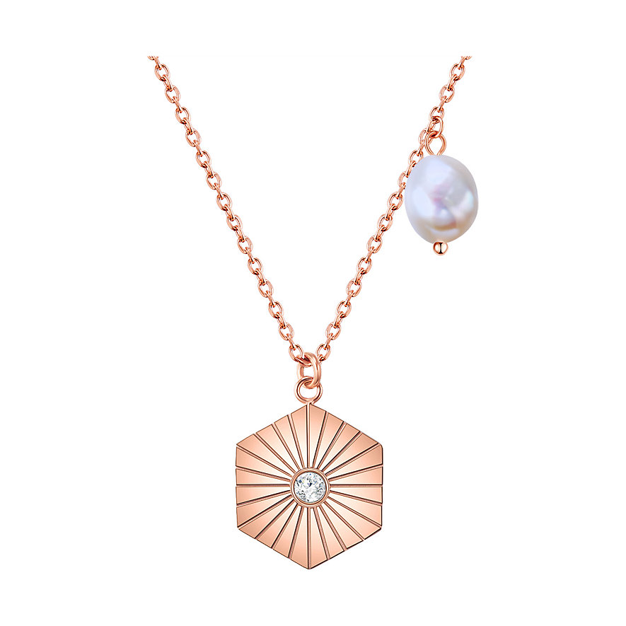 Valero Pearls Kette 50100137 Edelstahl
