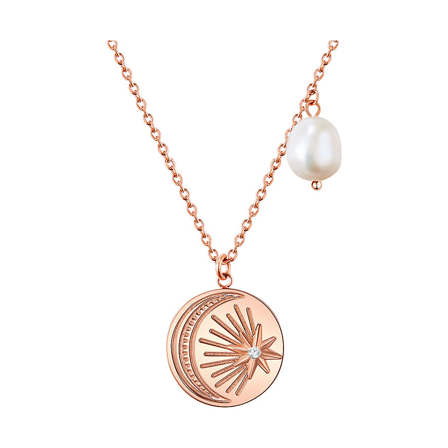 Valero Pearls Kette 50100141 Edelstahl