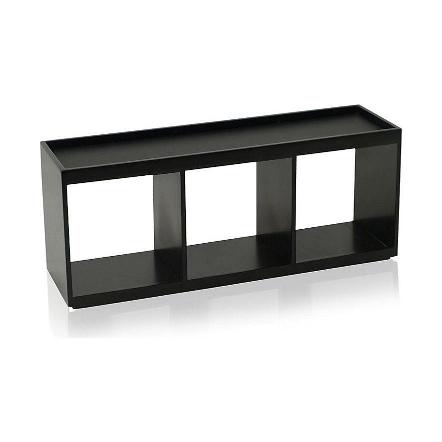 Wolf Uhrenbeweger Sammelkasten Cubby Schwarz Wolf Uhrenbeweger Sammelkasten Cubby Schwarz