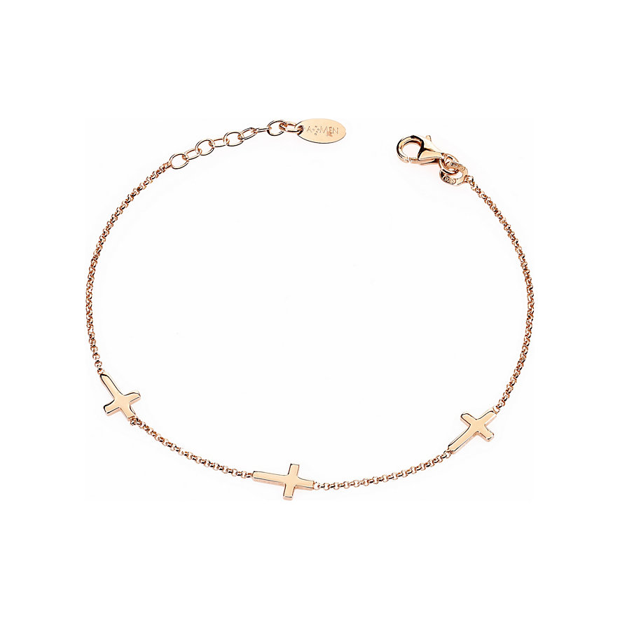 

Amen Bracelet Pray & Love BR3CR 925 Argent