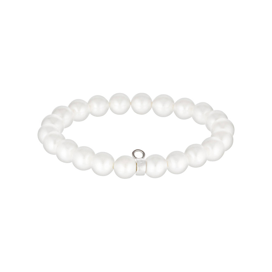 JETTE Charms PEARL Armband weiß 85949977 JETTE Charms PEARL Armband weiß 85949977