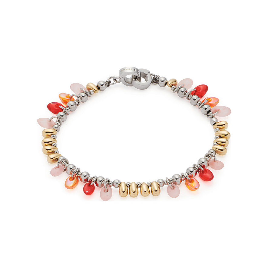 

Leonardo Armband 18115 Edelstahl, Glas