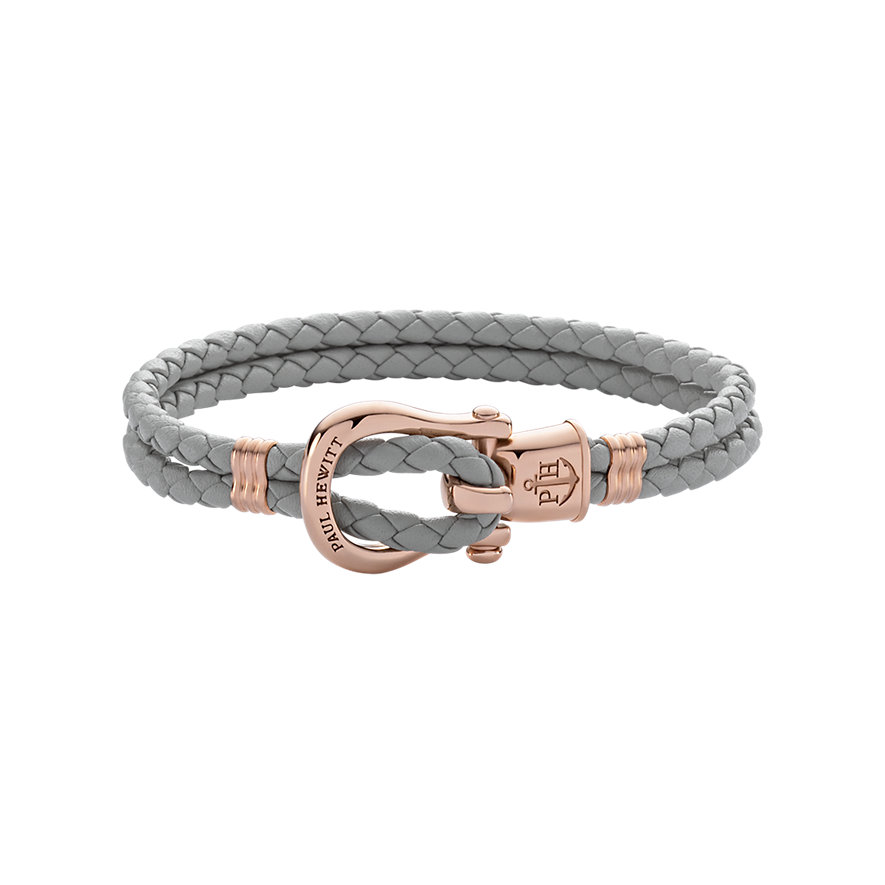 

Paul Hewitt Armband Phinity PH-FSH-L-R-Gr-M Leder, Edelstahl