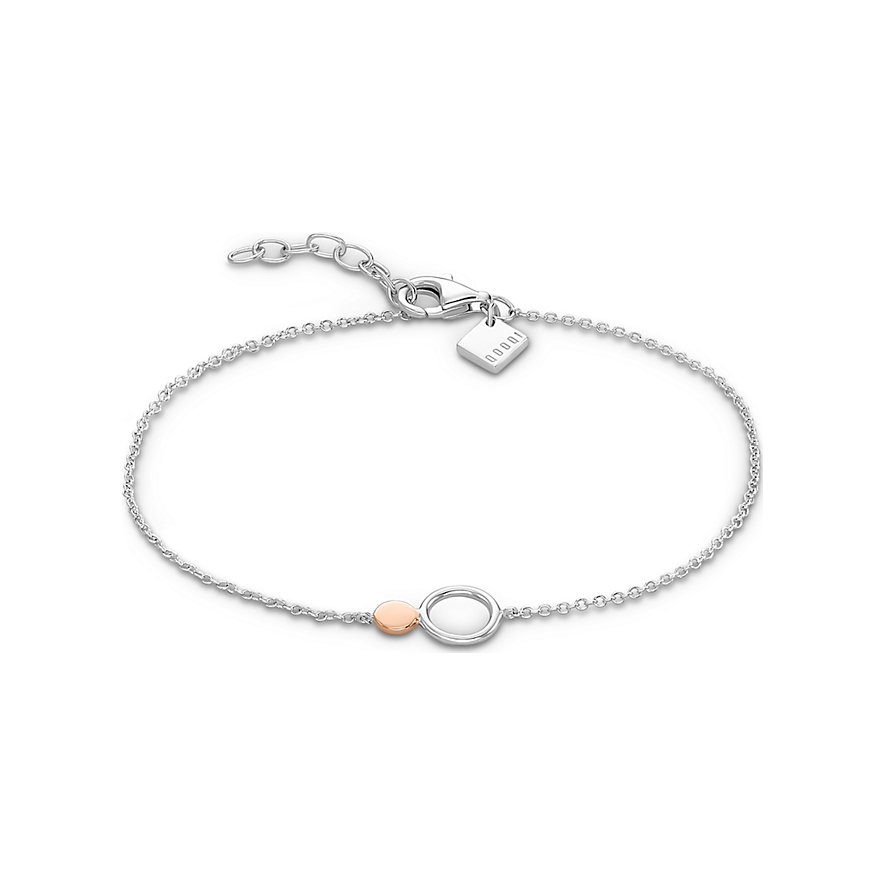 

QOOQI Armband 87761878 925er Silber rhodiniert