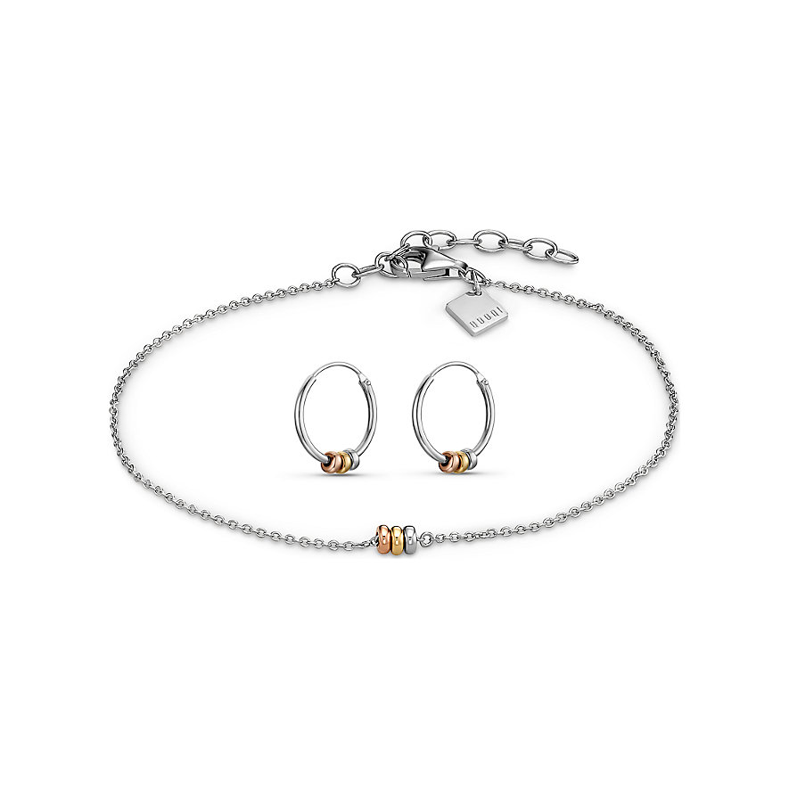 

QOOQI Armband 87767094 925er Silber rhodiniert