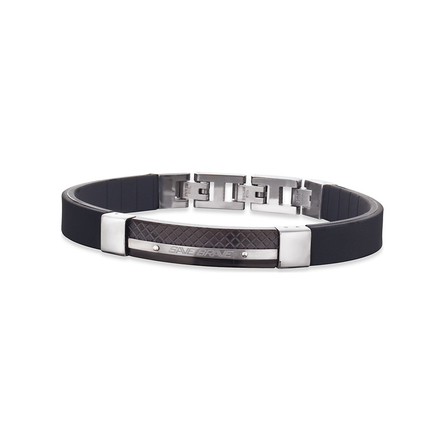 

Save Brave Armband SBB-XRAY Edelstahl, Kautschuk