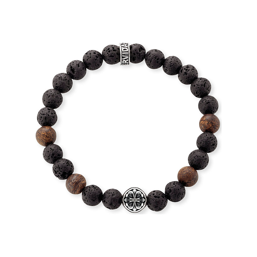 

Save Brave Bracelet ZJB-KNT-1S-16L-8Z 925 Argent, Perle
