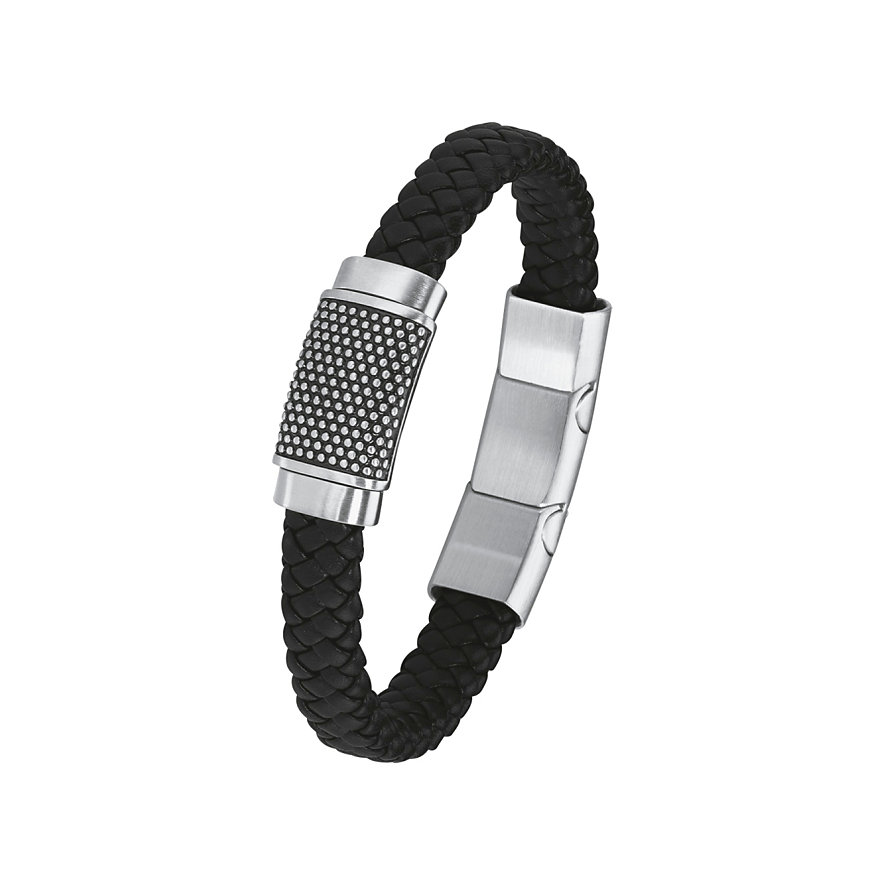 

s.Oliver Armband 2015054 Edelstahl, Leder