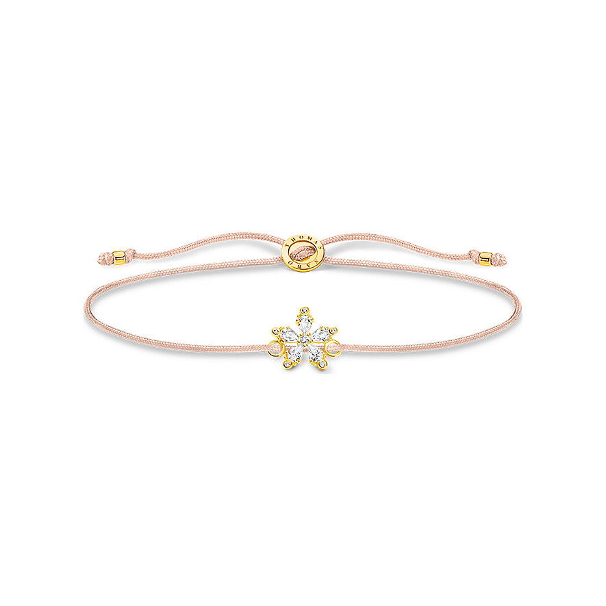 

Thomas Sabo Bracelet LS119-379-19-L20V 925 Argent, Perlon/nylon